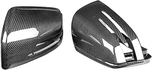 Miniatura 2 de Car Rearview Mirror Carbon Fiber Mirror Cover Car Rearview Side Mirror Caps Compatible for Benz ML Class W166 GL GLS X166 GLE W166  Coupe C292