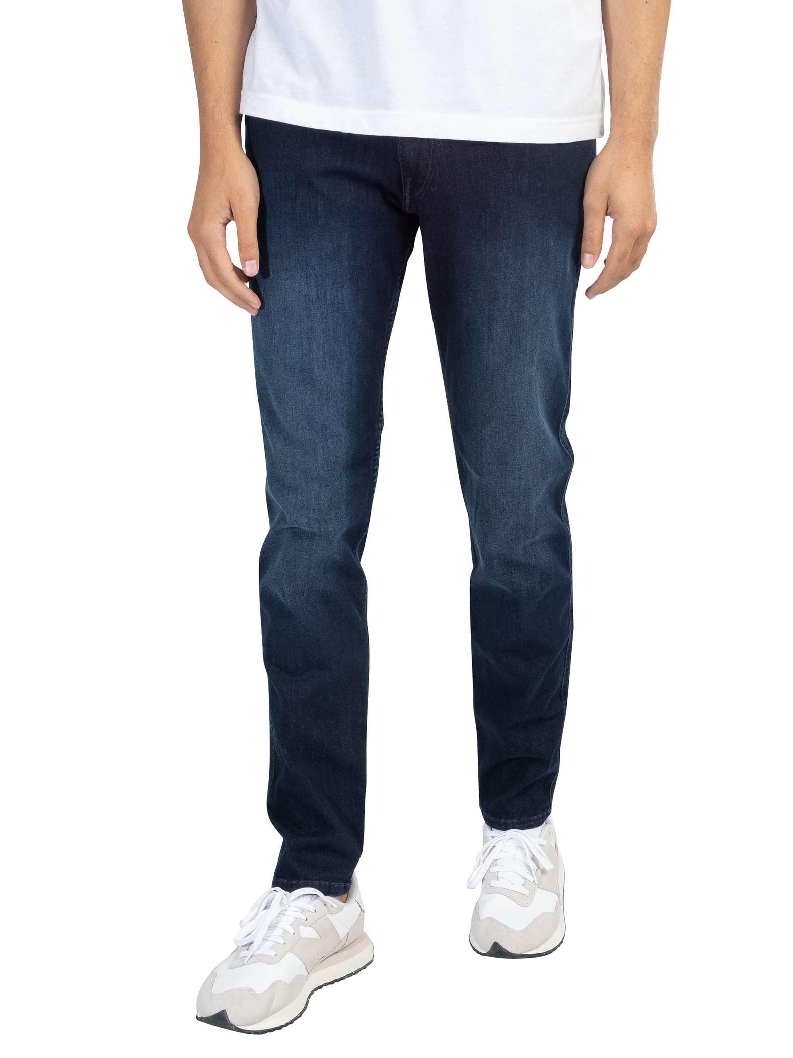 Replay Herren Jeans Anbass Slim-Fit mit Power Stretch, Blau (Dark Blue 007-5), 30W / 30L