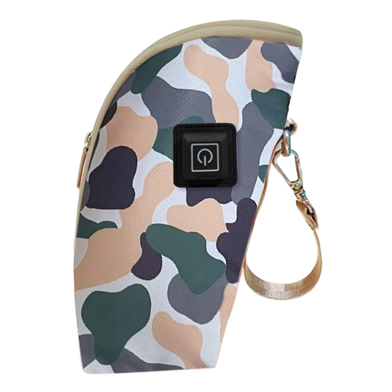 Feeding Bottle Warmer Bag USB Powered with Zipper Nursing Bottle Warmer Style D-image-40