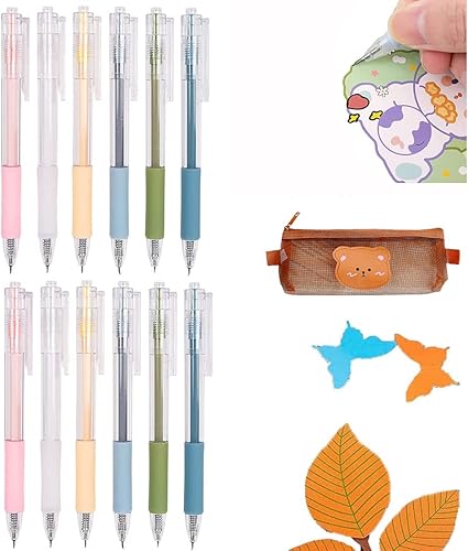 Bolígrafo de cuchillo de utilidad para estudiantes con patrón de dibujos animados bolígrafo para manualidades cuchillo de tallado herramienta de