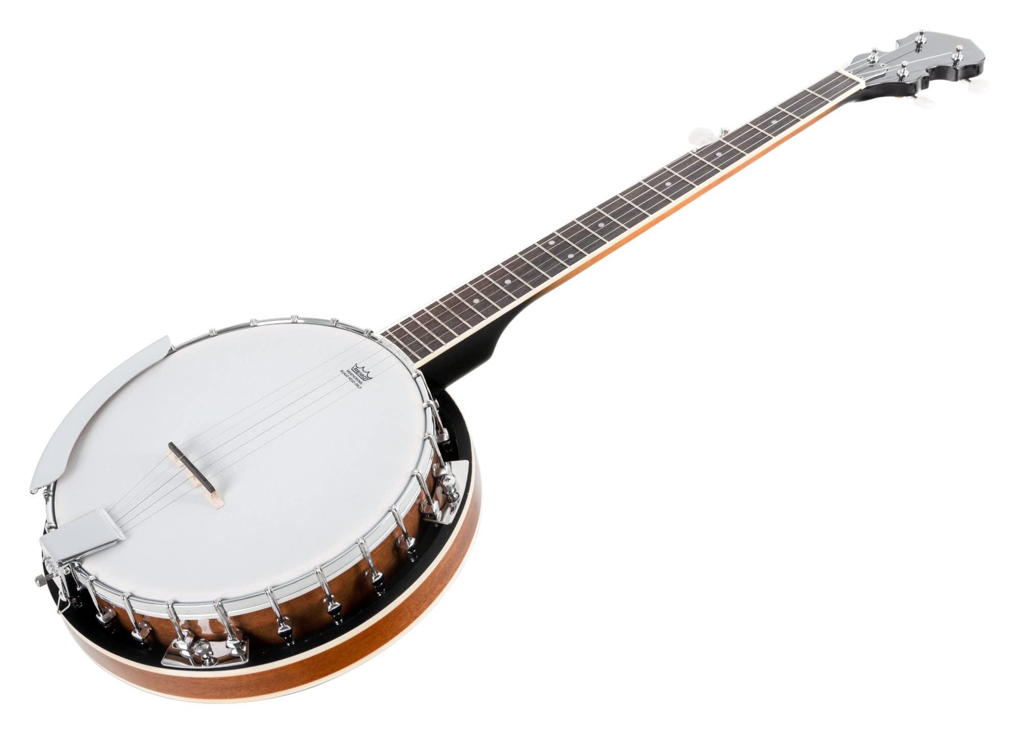 Classic Cantabile BB-5 Banjo 5 Cordes - Banjo 5 cordes avec résonateur - caisse 11" et résonateur en tilleul - touche : Blackwood - diapason 26", 22 frettes - finition brillante