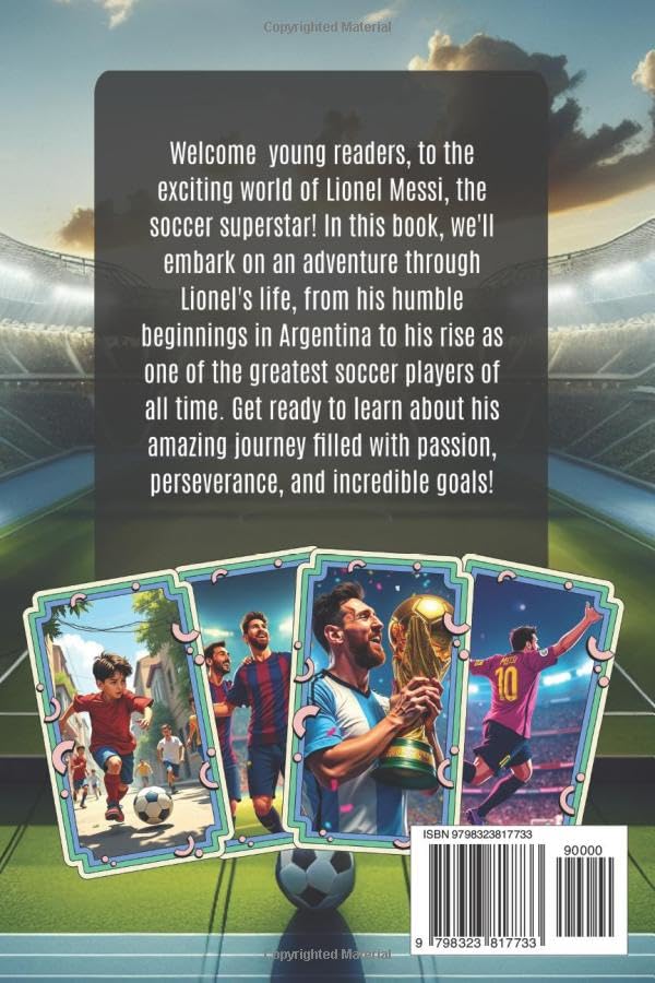 Messi The Legend: Inspiring Story for Young Readers and Kids. Biography Book of Lionel Messi, one of the Best Soccer Players