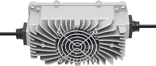 Miniatura 4 de Generic Cargador de batería impermeable para carrito de golf de 36 voltios y 6 amperios para 36 voltios Club CarYamaha con conector estilo Crowsfoot