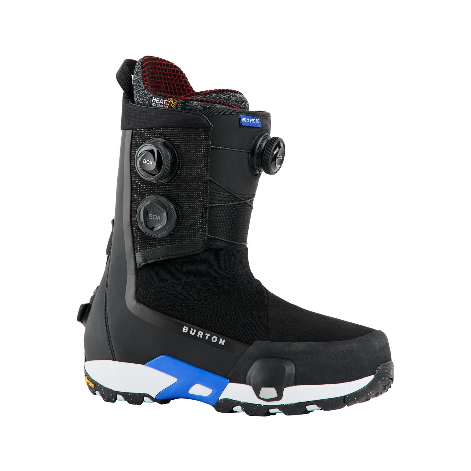 Burton - Stivali da snowboard Highshot X Pro Step on Regular Black Uomo - Uomo - Dimensione 42.5 - Nero