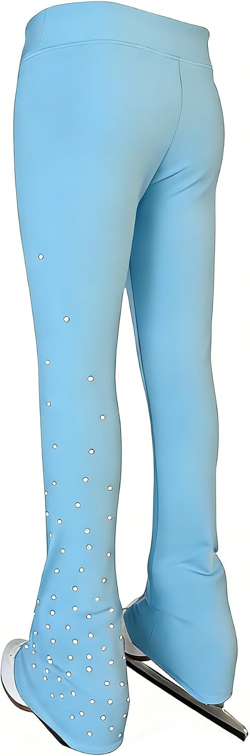Figure Skating Training Pants Jackets Fleece Lined Thermal Suit | Polyester fabric,multiple color options,suitable for girls and adults,daily ice skating training