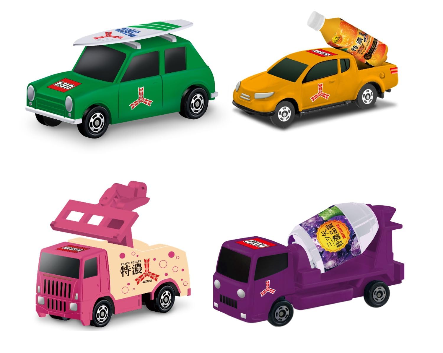 ★商談中★　5130 トミカ働く自動車 ３台３種セット ルース品 Amazon.co.jp: 三ツ矢 26年3月 三ツ矢アソートセット 500ml×24本
