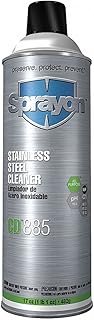 Metal Cleaner and Polish, 17 oz. Aerosol Can, Lemon
