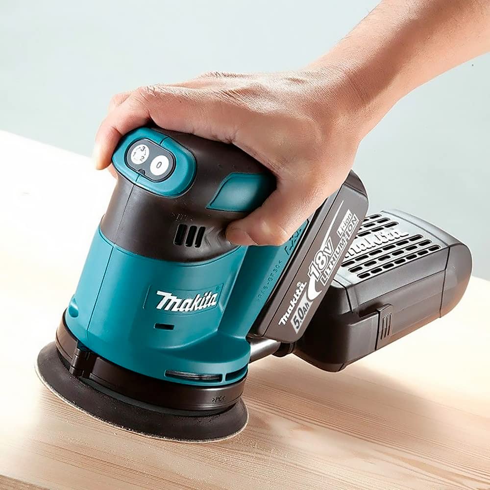 Ponceuse excentrique 125mm LXT 18V + 1x BL1850B + Makpac