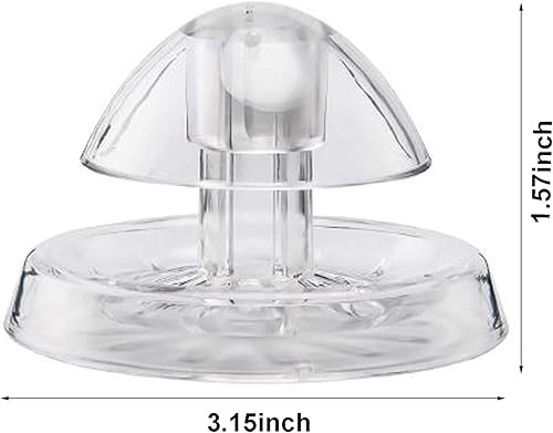 Miniatura 7 de 3 trampas para caracoles, atrapador de caracoles transparente, trampa de caracoles de plástico para acuario, caja transparente con línea de pesca