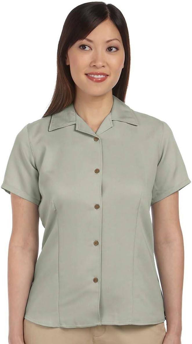 Harriton SHIRT レディース US サイズ: M カラー: グリーン