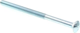 Prime-Line 9065378 Carriage Bolts, 5/8 in.-11 X 10 in., A307 Grade A Zinc Plated Steel (10 Pack)