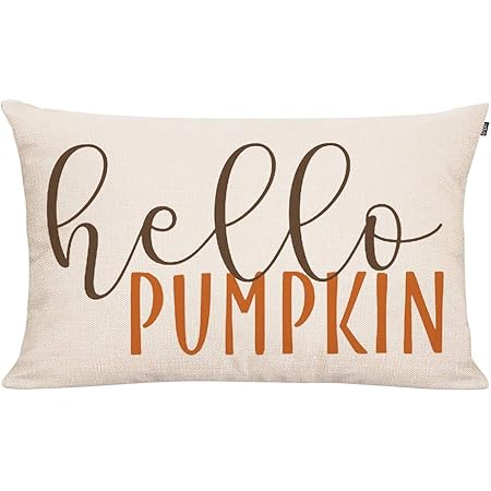 hello fall pillow