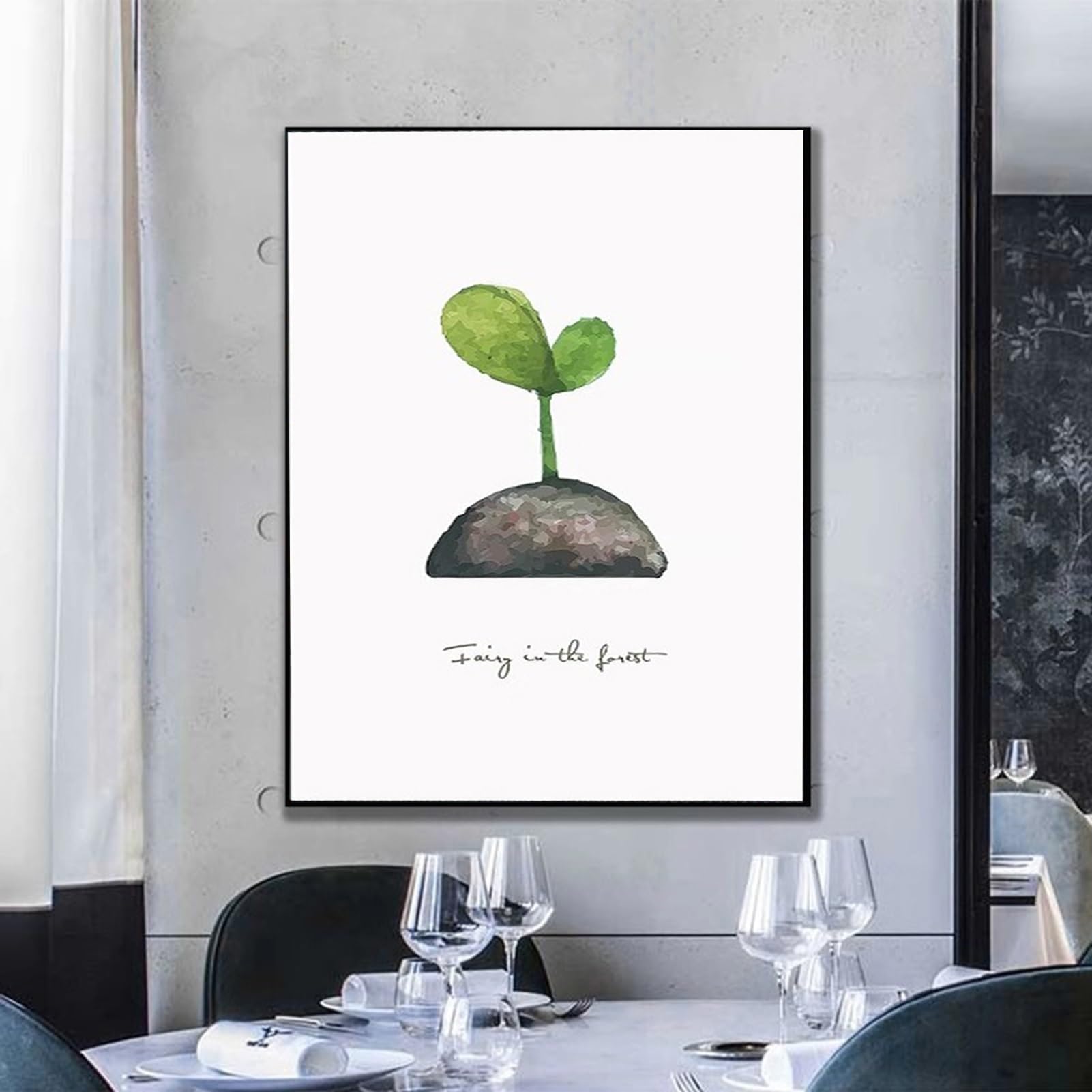 Cuadro para Tapar Cuadro Electrico, Pintura Decorativa Caja de Contadores Creativo Tapa Caja Electrica Pintura Tapa Contador Luz Decorativa(E,60x80cm)