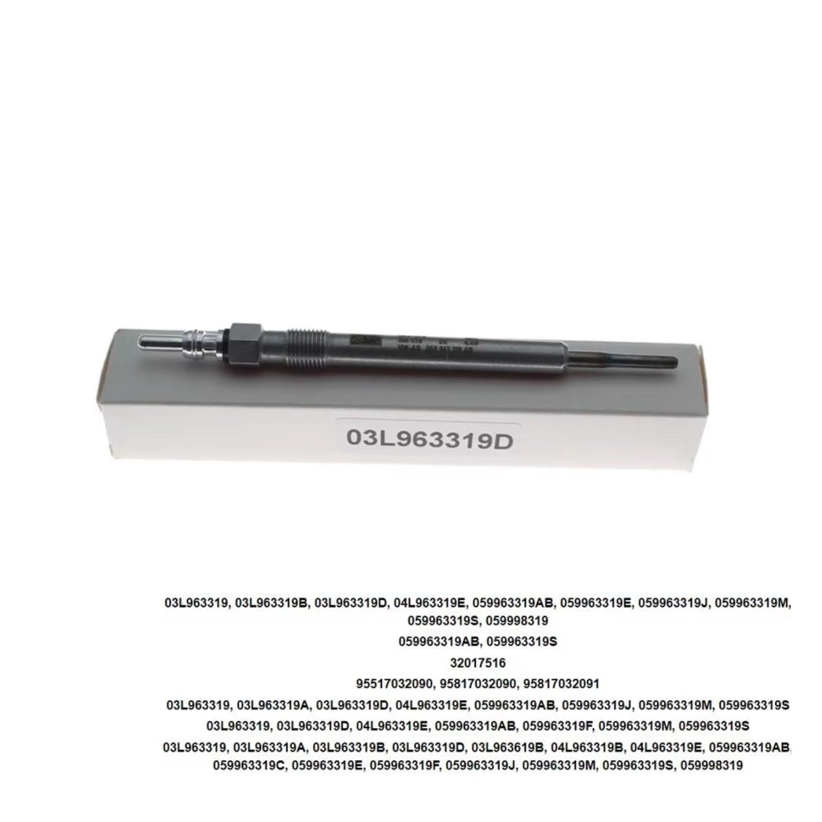 Świece żarowe do A6 do A7 4GA 4GF 4G2 4GC C7 2010 2011 2012 2013 2014 2015 2016 2017 2018 059963319AB zestaw świec żarowych 4 szt