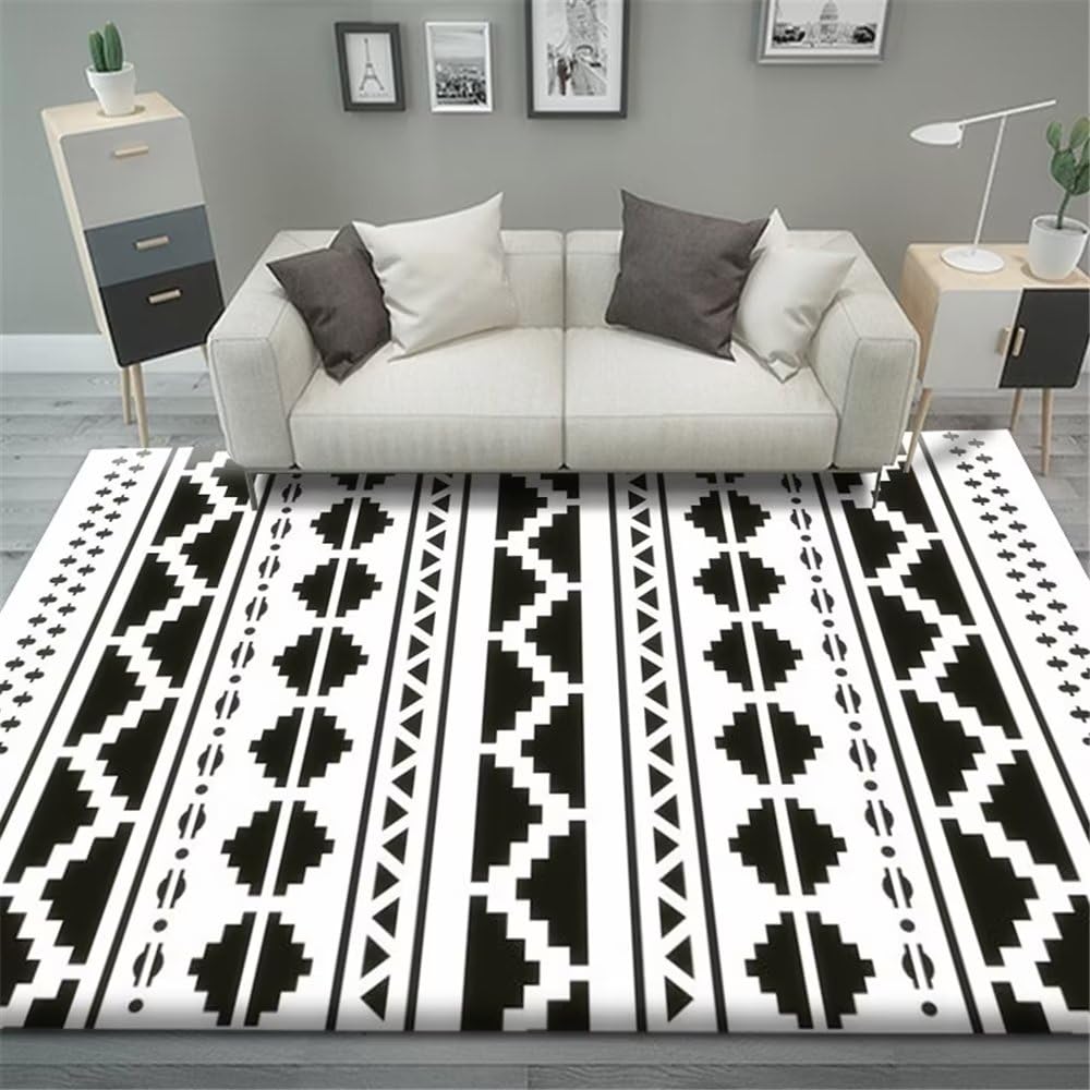 Tapis de chambre durable anti-usure gris pour chambre ado et salon
