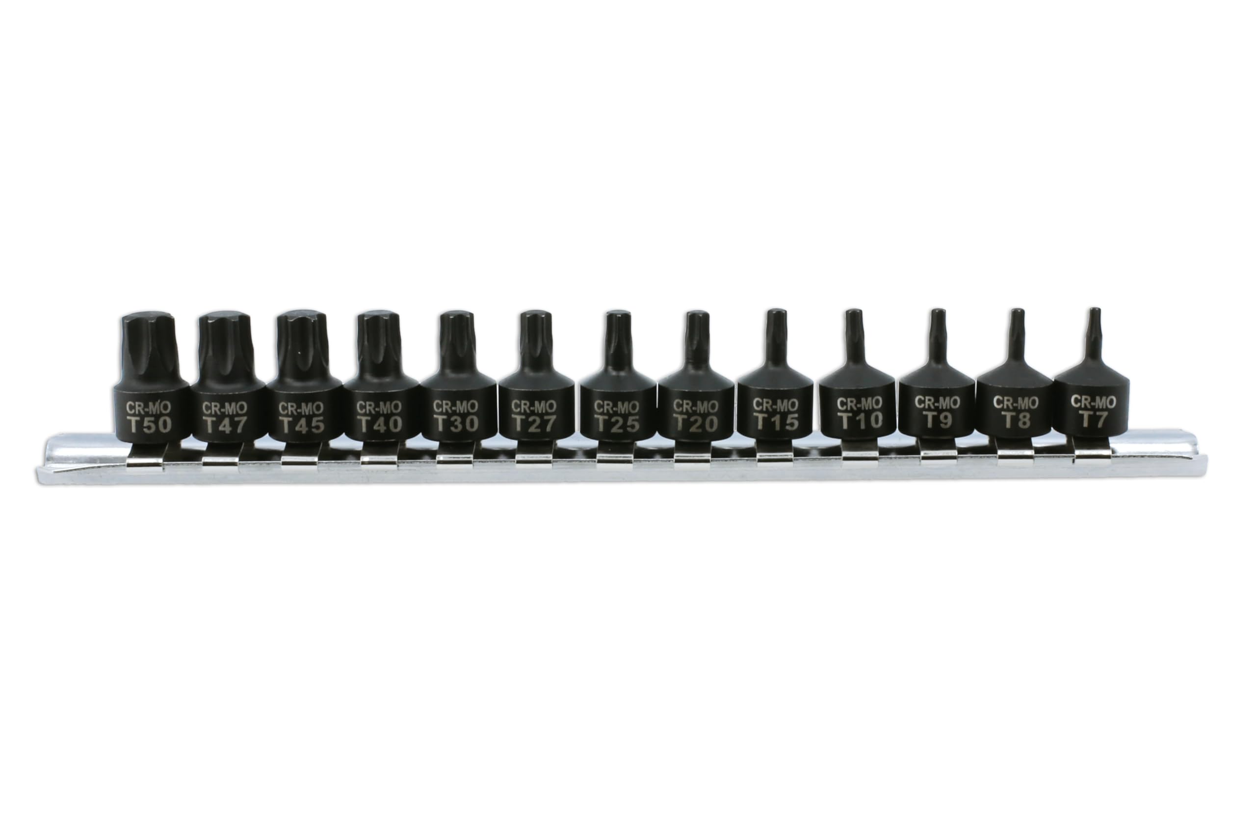 Laser 8978 Zestaw nasadek udarowych Stubby Star 1/10.2 cm D 13 szt