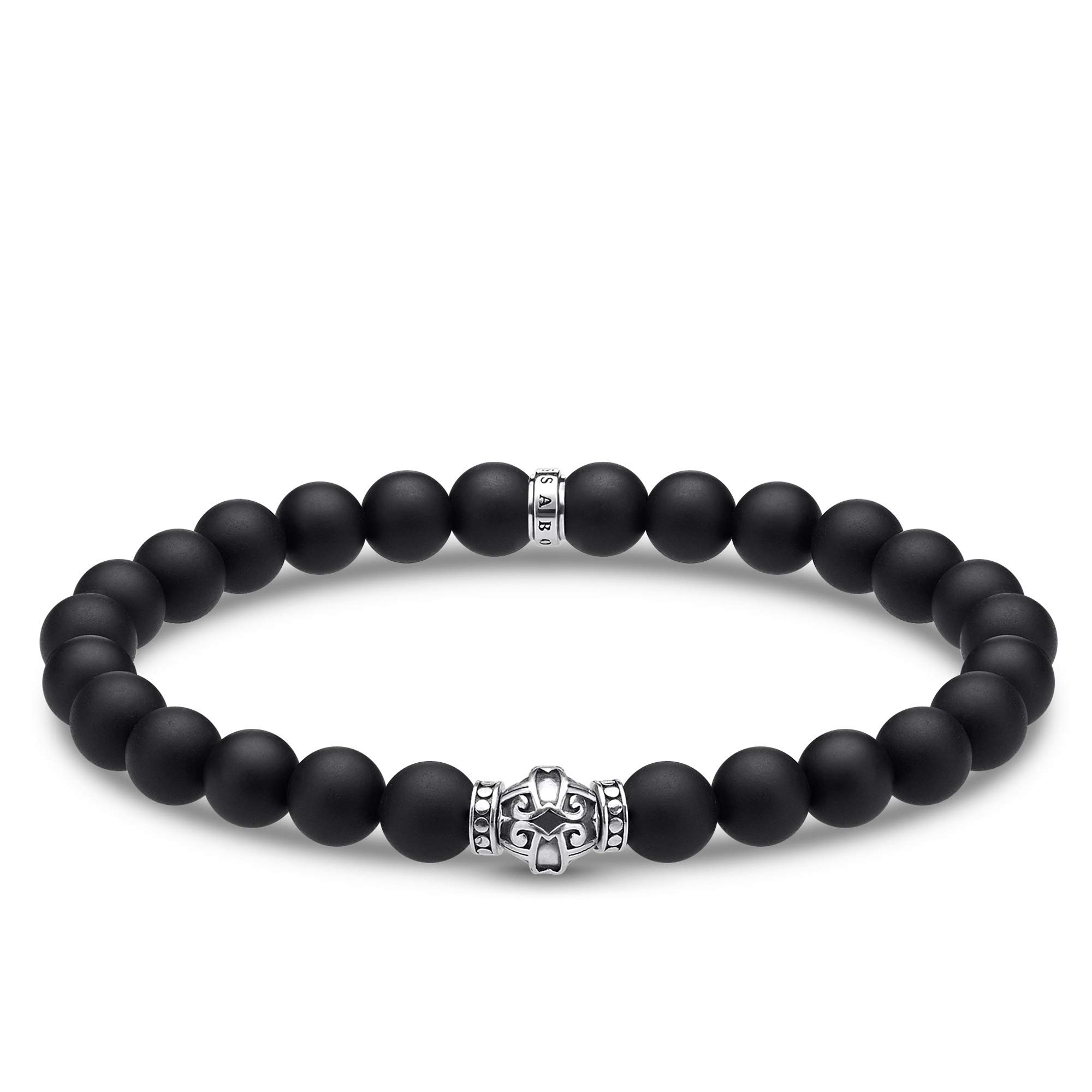 Thomas Sabo bracelet ornament black 925 sterling silver A1942-704-11-L17