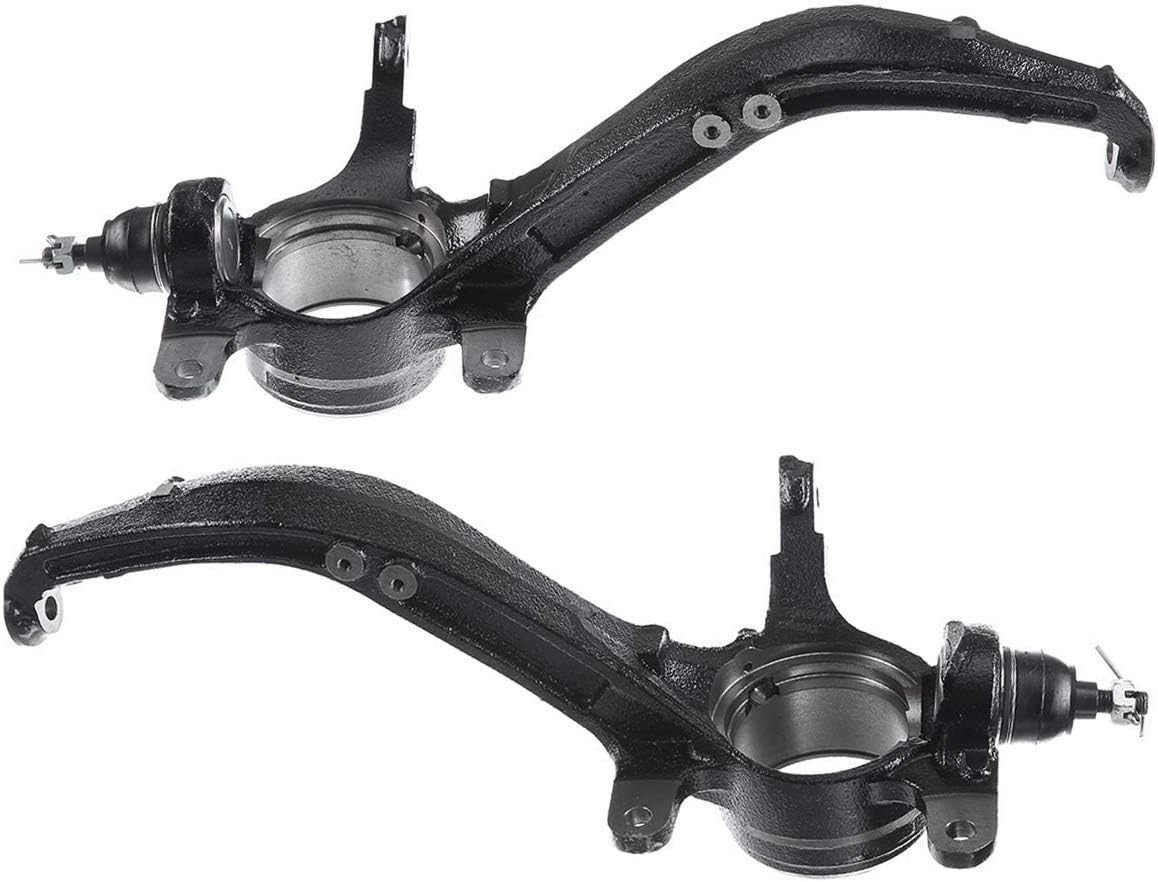 A-Premium Set of 2 Front Suspension Steering Knuckle Compatible with Acura TSX 2004-2008 & Honda Accord 2003-2007
