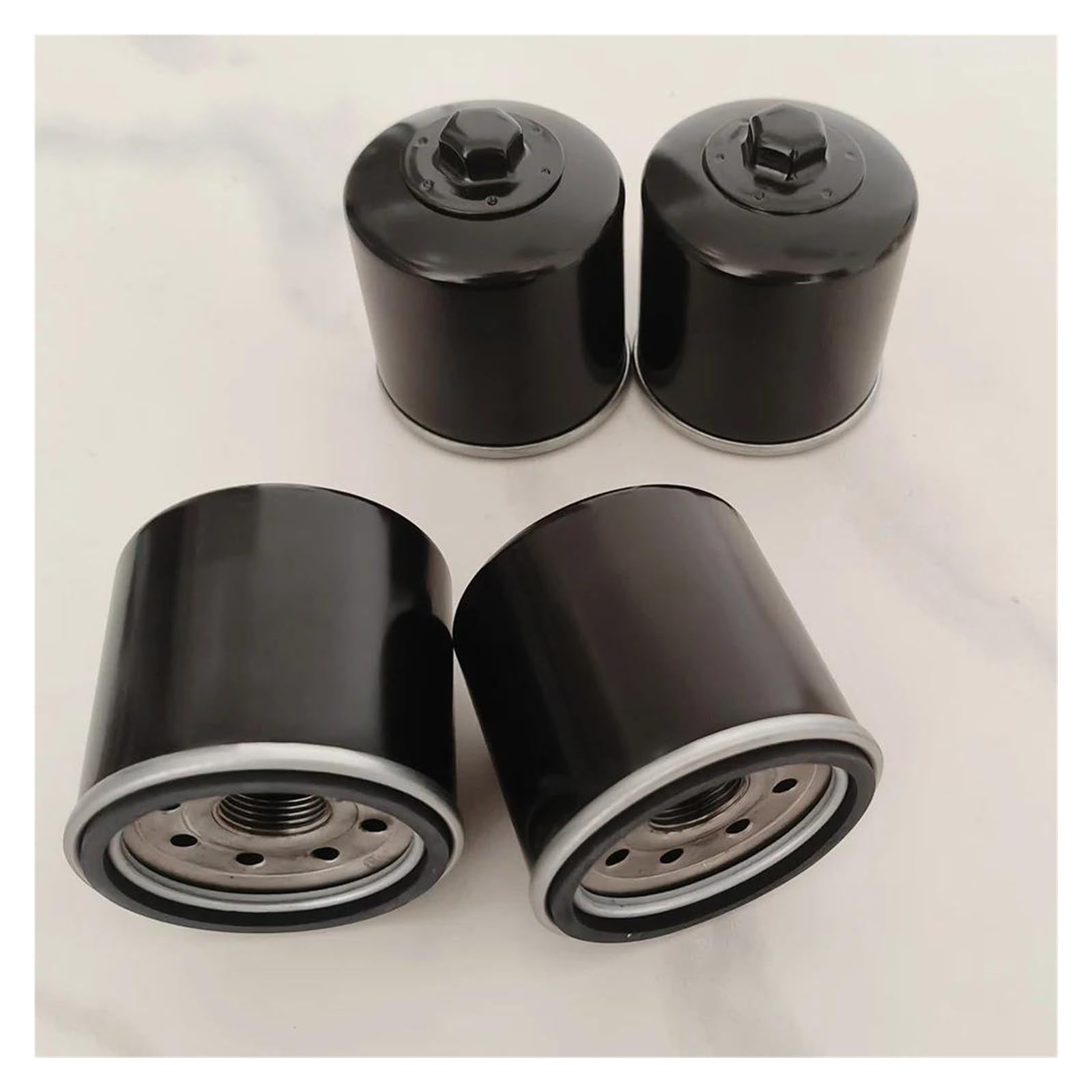 Per Triumph 800 865 America 900 Bonneville 955 1050 1200 Tiger Speed ​​Triple Filtro Olio(Black 4pcs)