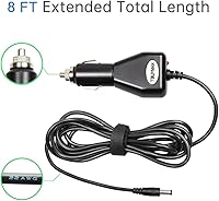 Vista 4 de TB Tbuymax Tbuymax - Adaptador de encendedor de vehículo para extractor de leche Medela de 12 voltios, estilo libre y lactina, adaptador