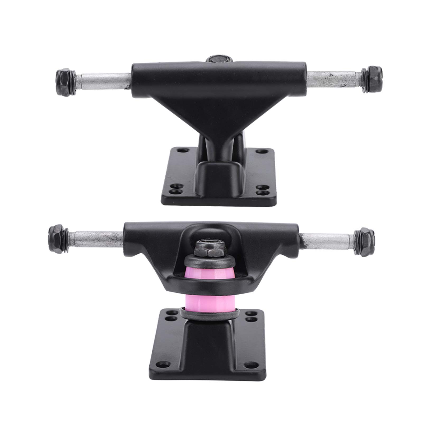 KIMISS 2 Piezas de Camiones de Monopatín, Ruedas ABEC Longboard Combo de Monopatín de 3,0 Pulgadas Camiones de 3,25 Pulgadas 3,8, Camiones de Trueno, 2 Accesorios de Monopatín (Color