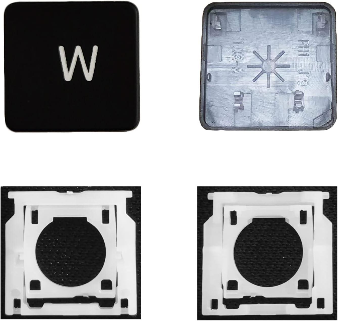 Amazon.com: Bfenown Replacement Individual AP08 Type W Keycap Key and ...