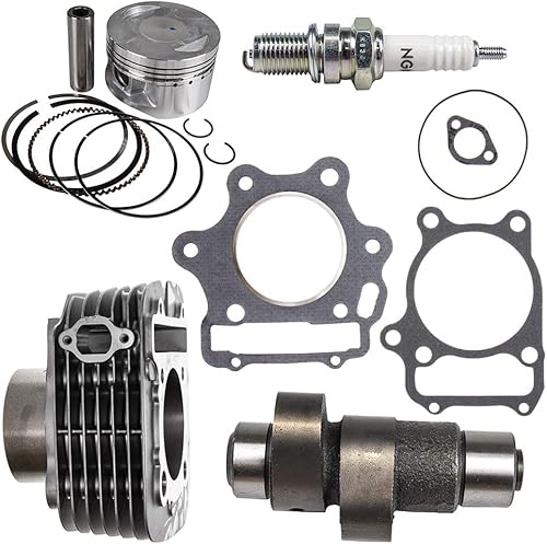 NICHE Kit de árbol de levas de junta de pistón para Yamaha Warrior Big Bear Bruin Raptor 350 1YW-11631-01-Y0
