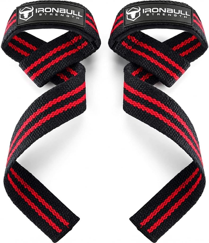 Lifting Wrist Straps for Weightlifting (1 Pair) – Padded Lifting Straps for Deadlifts, Powerlifting, Strength Training & Bodybuilding – Gym Straps for Men & Women