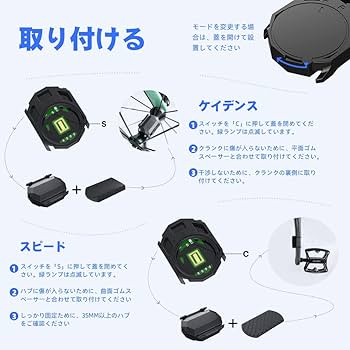 Amazon | CYCPLUS GPSサイクルコンピュータ&ケイデンス