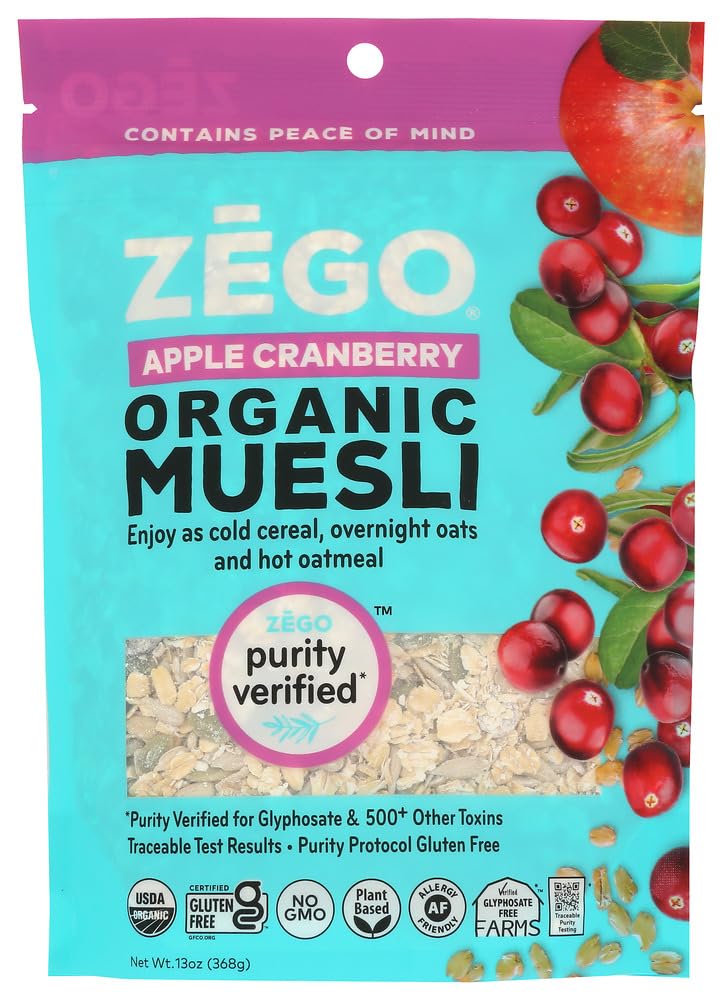 Amazon.com: ZEGO Foods Organic Superfood Oatmeal & Muesli