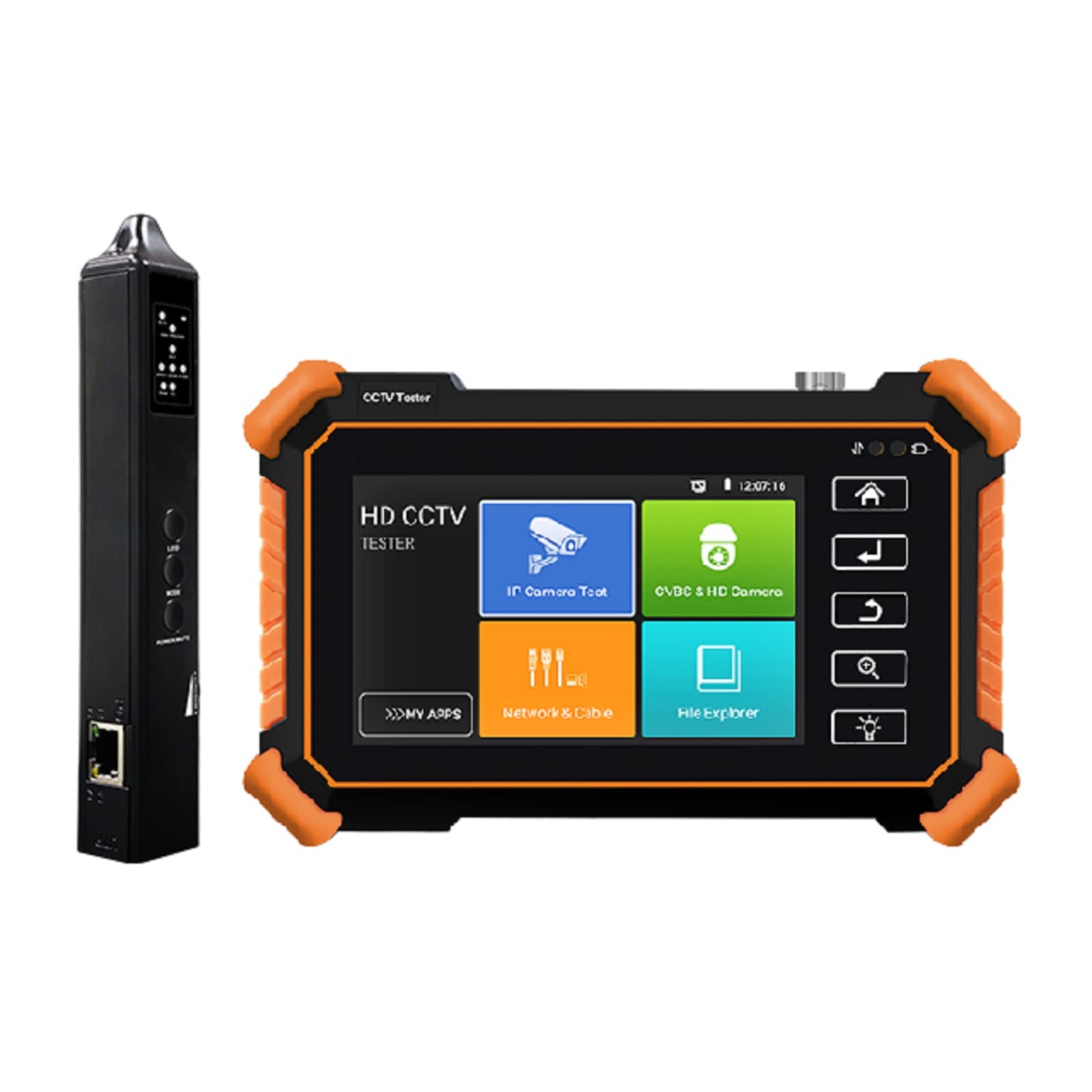 WANLUTECH IP CCTV Tester IPC-1910C Plus,4 Inch Wrist 8K IPS Touch Screen 960 x 640 Resolution and Su