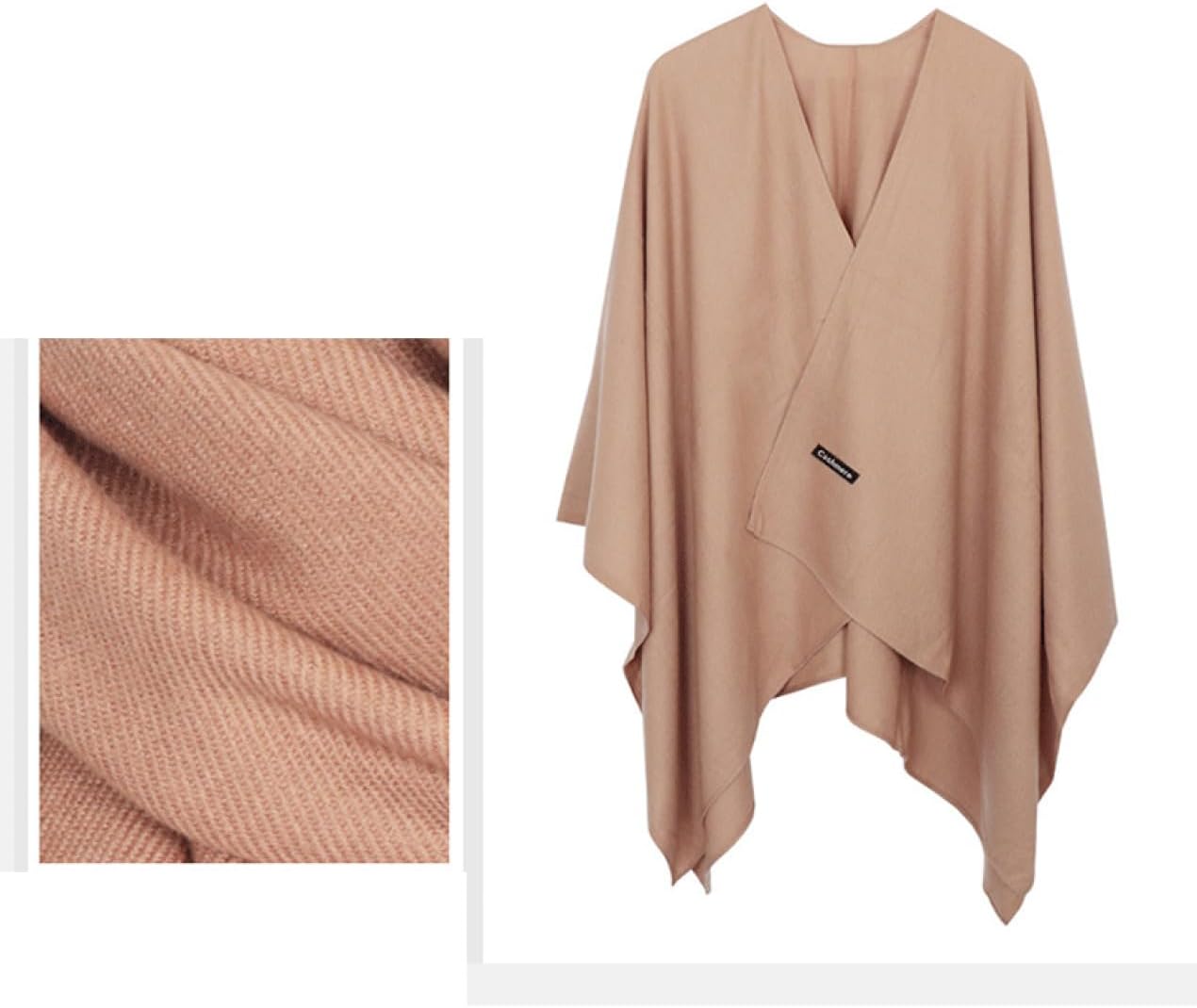 [Donahutt03] マフラー アウター トップス おしゃれ 羽織 セーター風 あったか ふんわり 防寒 大きめサイズ おしゃれ