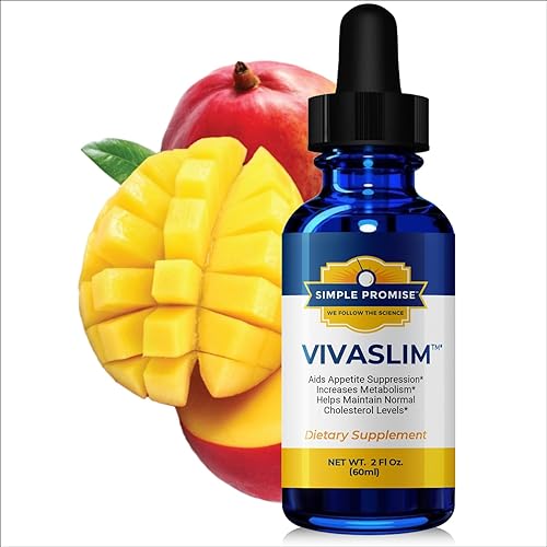 Simple Promise VivaSlim - Suplemento líquido con raíz de maca, Rhodiola Rosea y mango africano - Apoya el metabolismo, el control del apetito y el