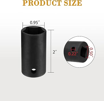 Penta Socket With 1/2 Drive and 13/16 5-Point Utility
