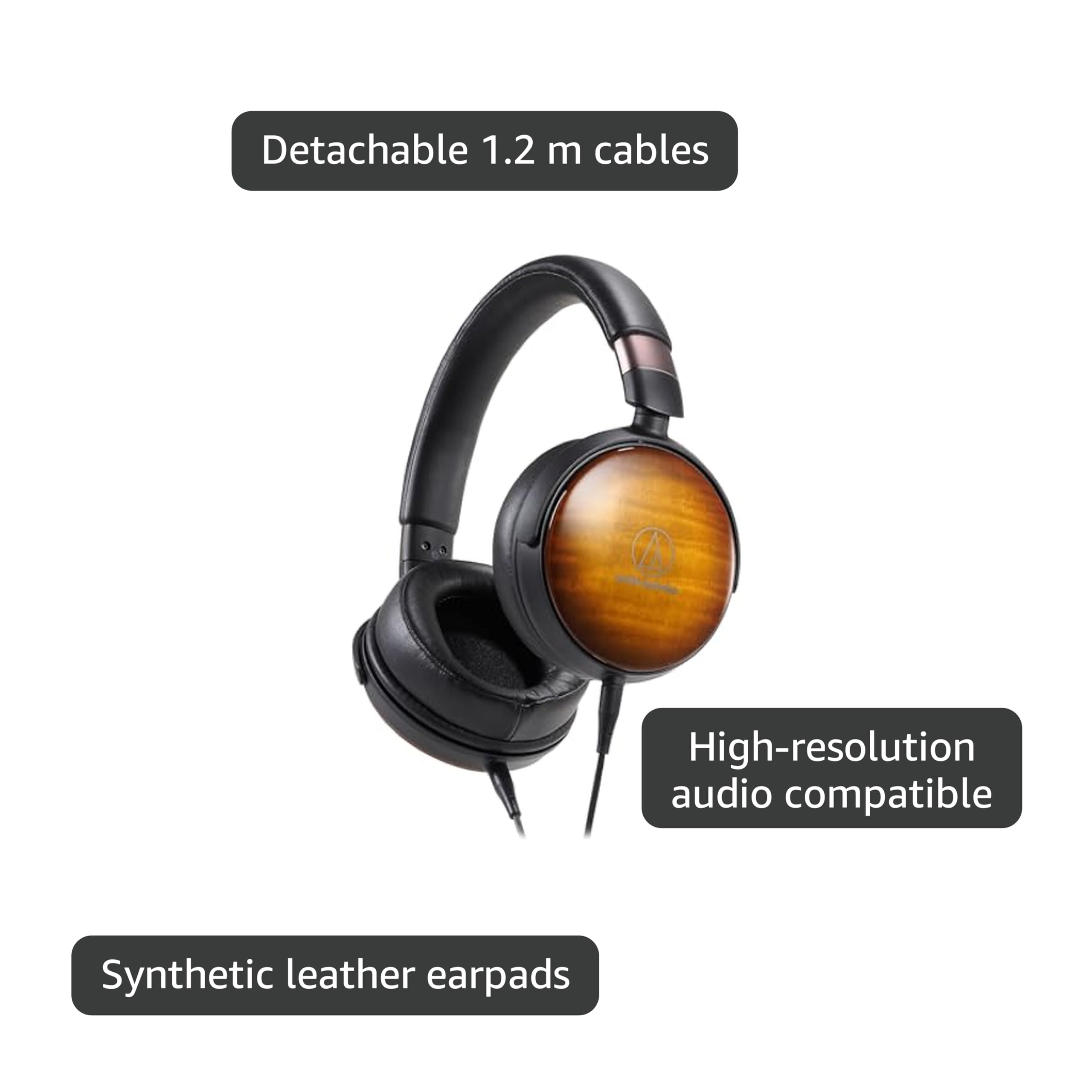 Amazon.com: Audio-Technica ATH-WP900 Over-Ear High-Resolution