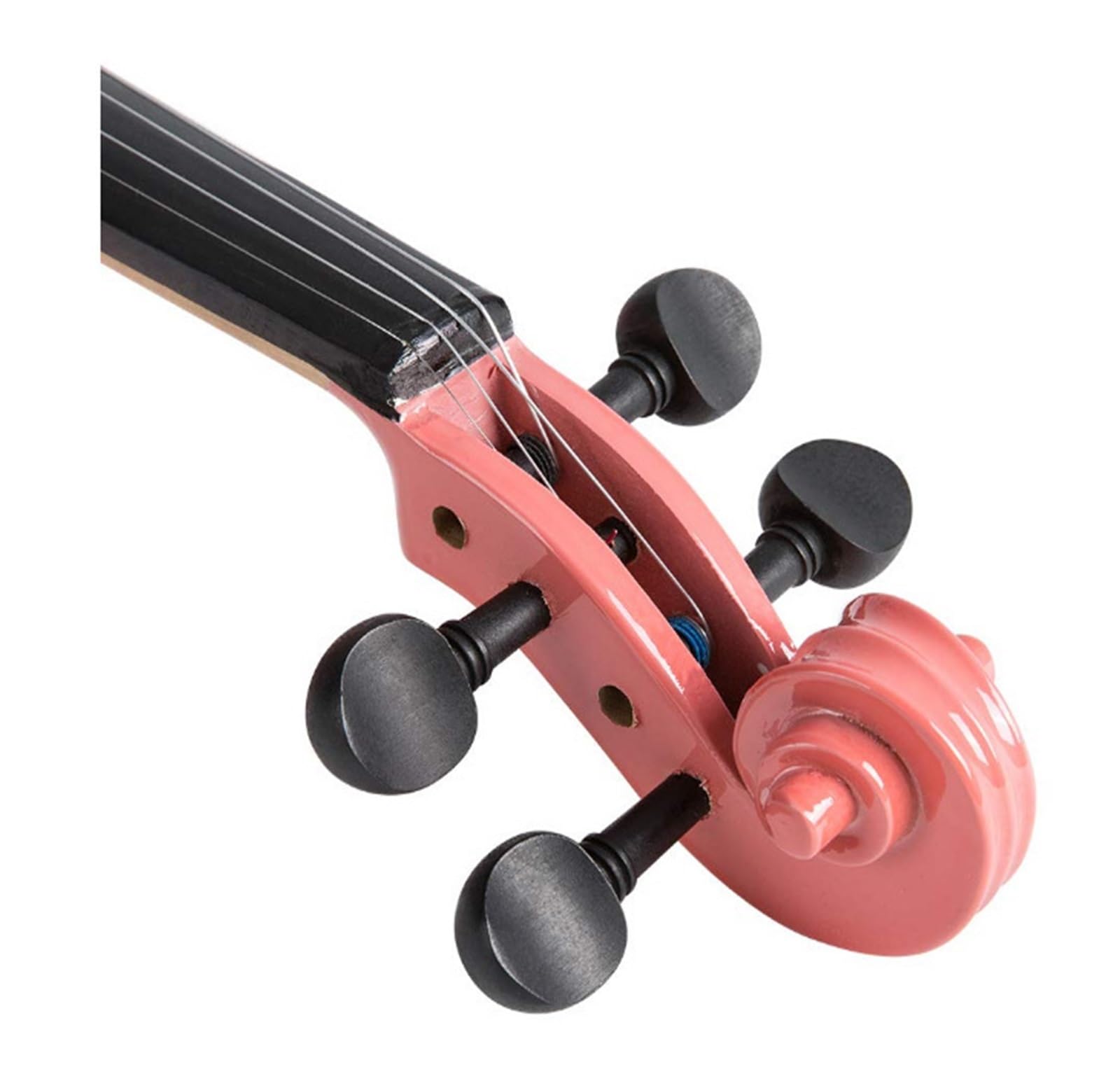 Violino rosa Violino Violino Strumento musicale Violino colorato Violino in tiglio