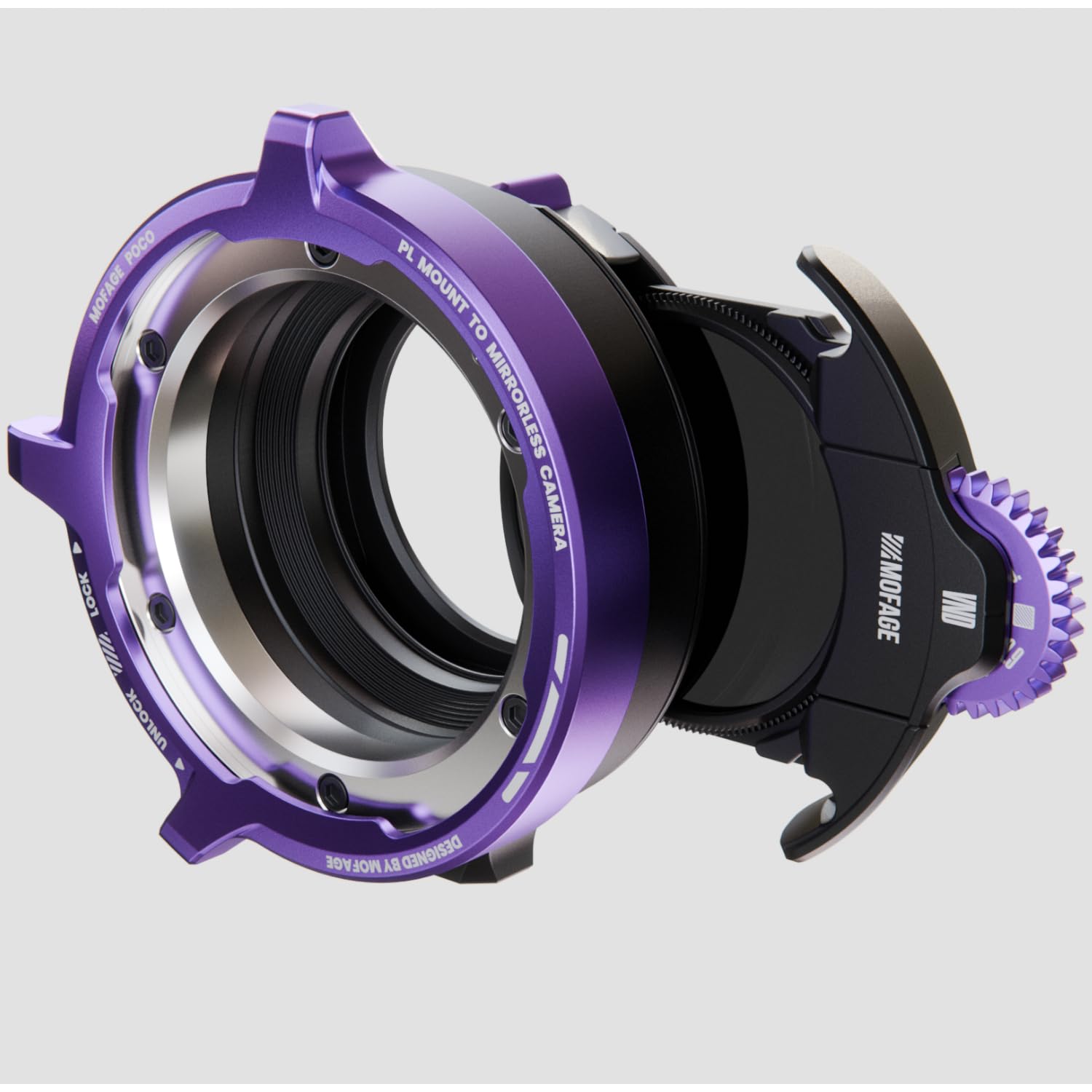 MOFAGE Poco II PL-L Mount Drop-In Filter Adapter Kit