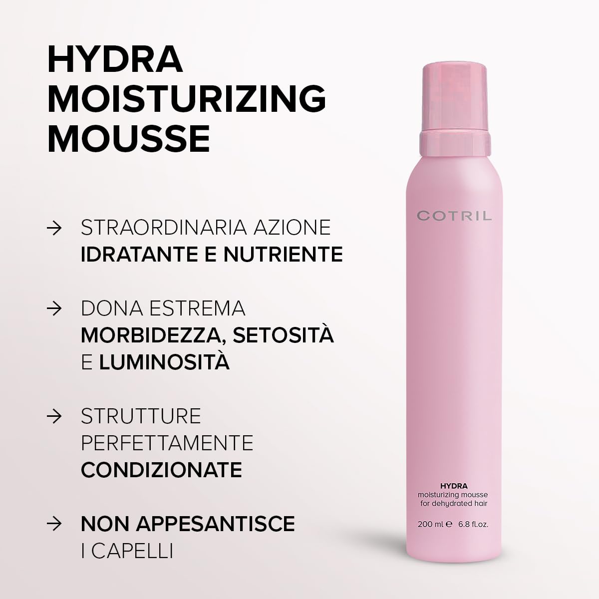 Cotril - Mousse sin aclarado ultra hidratante 200 ml