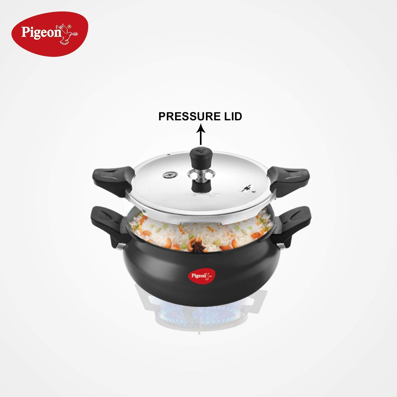 Pigeon 5.3 Quart AllInOne Super Cooker Steamer, Cooking Pot