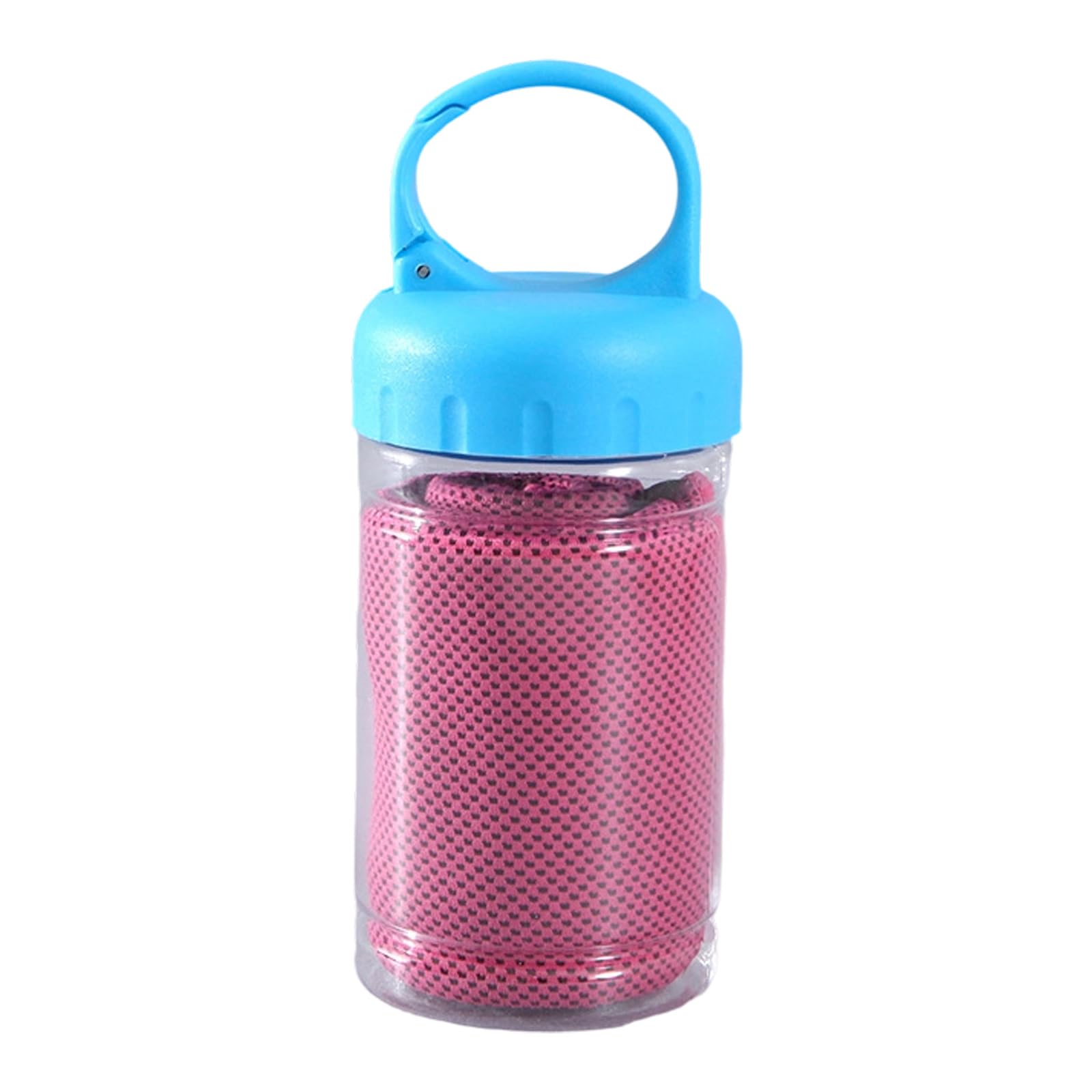 TRQQWPM Cooling Towel 30x100cm Dry Breathable Polyester Towel with Bottle for Running Gym Workout Camping Hiking Swimming Dry Gym Polyester Running Fitness