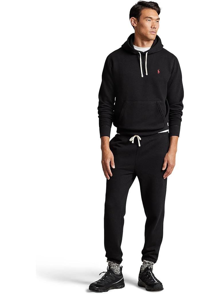 Black Polo Ralph Lauren Long Sleeve RL Fleece