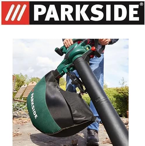 Grizzly Tools Sac collecteur Parkside 55 l avec support et fermeture éclair pour aspirateur à feuilles électrique Lidl PLS 3000 A1 - IAN 315118 - 2