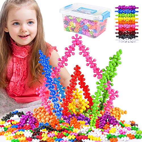 Moulselp 400 Pieces Building Toys For Kids - Kids Stem Toys, Educational Building Toys For Kids Ages 4-8, Learning Discs Sets, Construction Blocks For Preschool Classroom Boys Girls Aged 3+ Kids Toys #TOP21
