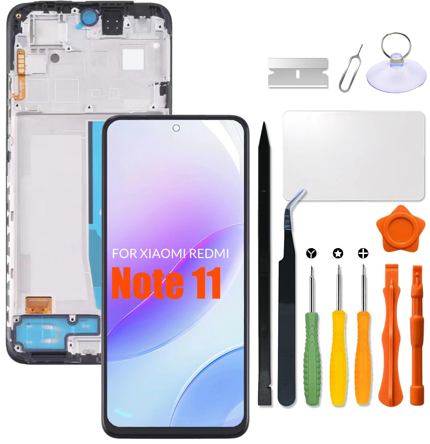 Amazon.com: Replacement for Xiaomi Redmi Note 11 LCD Screen