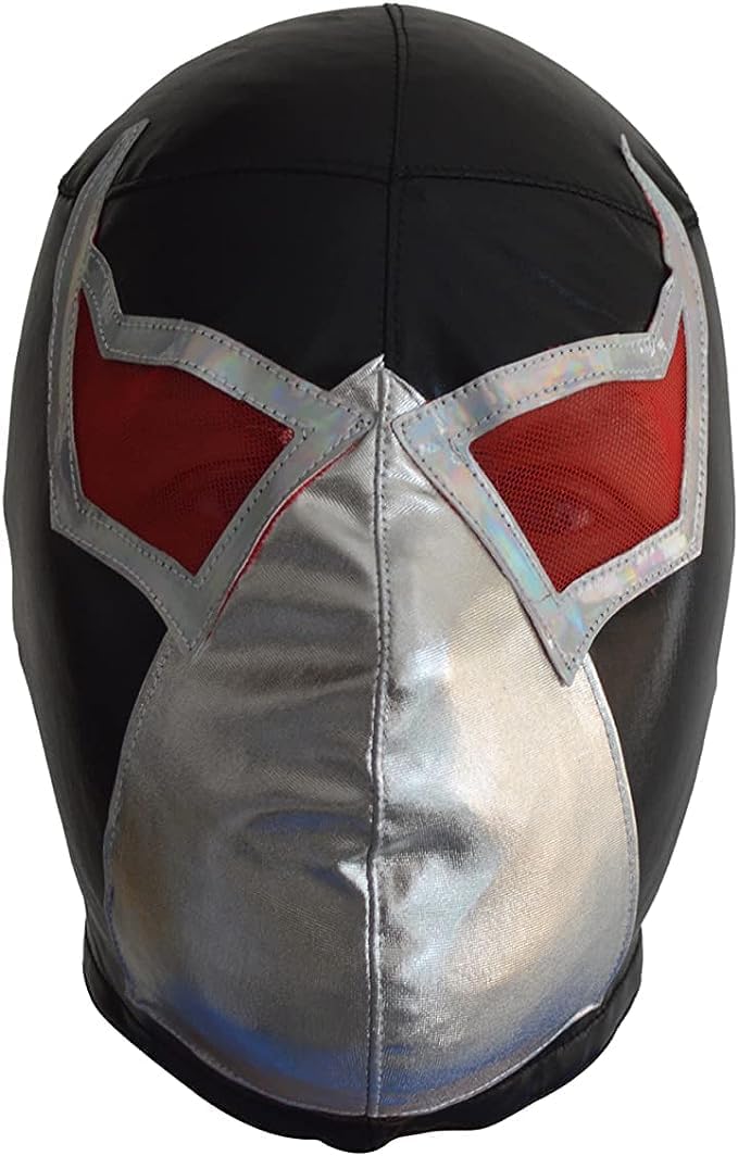 Deportes Martinez Mexican Wrestling Mask – Authentic Luchador Lucha Libre Mask, Handmade in Mexico – Pro Fit Adult Size