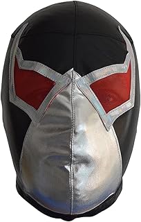 Deportes Martinez Mexican Wrestling Mask – Authentic Luchador Lucha Libre Mask, Handmade in Mexico – Pro Fit Adult Size