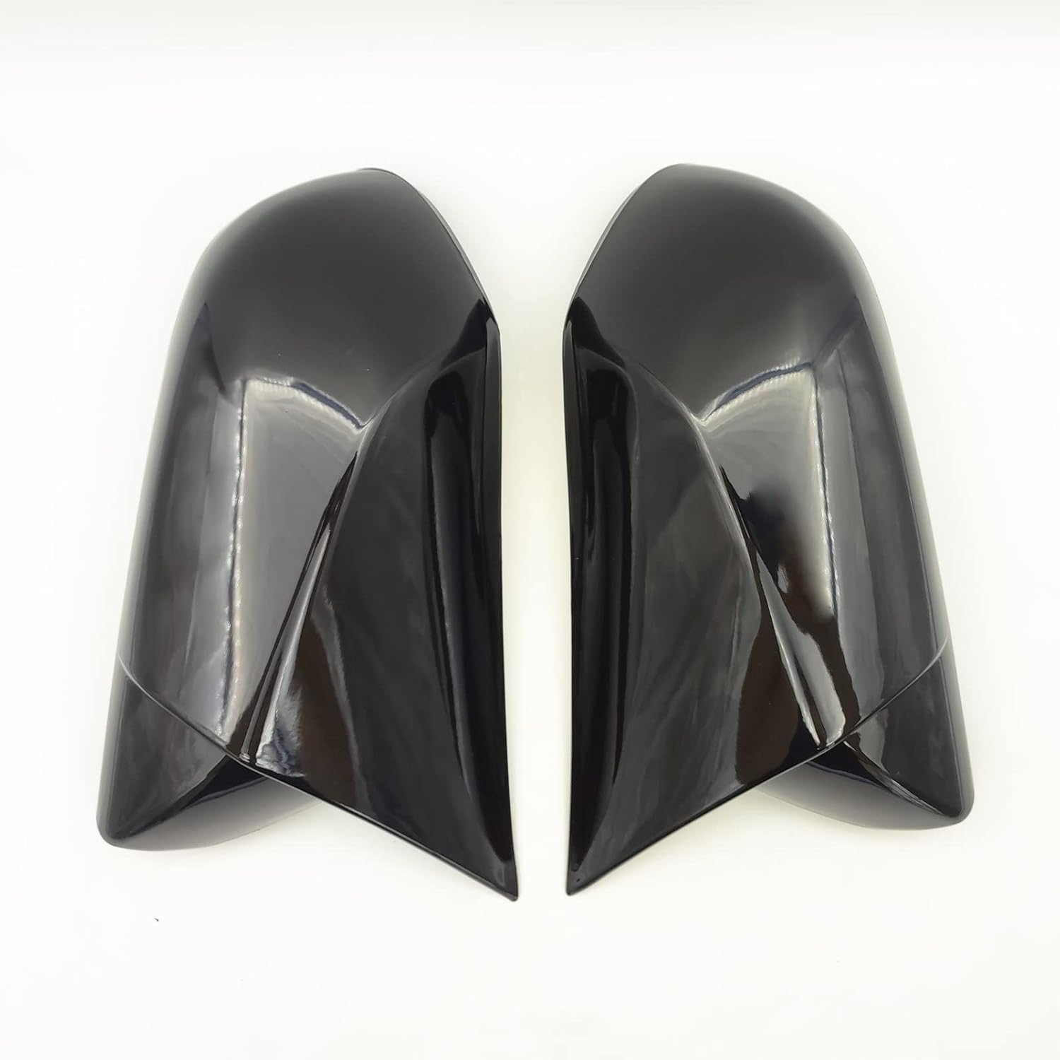 Side Mirror Caps, Door Mirror Cap Covers Compatible with Toyota Camry LE SE XLE XSE XLE TRD 2018 2019 2020 2021 2022 (Gloss Black)