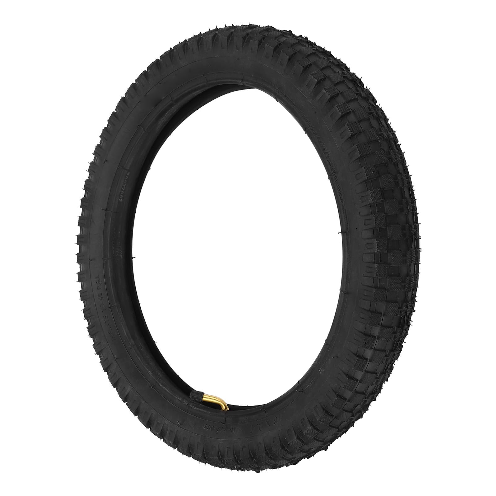 Neumático de Bicicleta para Niños de 16 Pulgadas Neumático de Bicicleta de Cross 16x2,4 Neumático de Bicicleta para Niños de 16x2,4 Cámara de Neumático de 16x2,4 Neumático