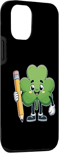 Miniatura 6 de Funda para iPhone 14 Pro Max Cute St Patrick Day Shamrock Lucky Teacher Saint Pattys Kids