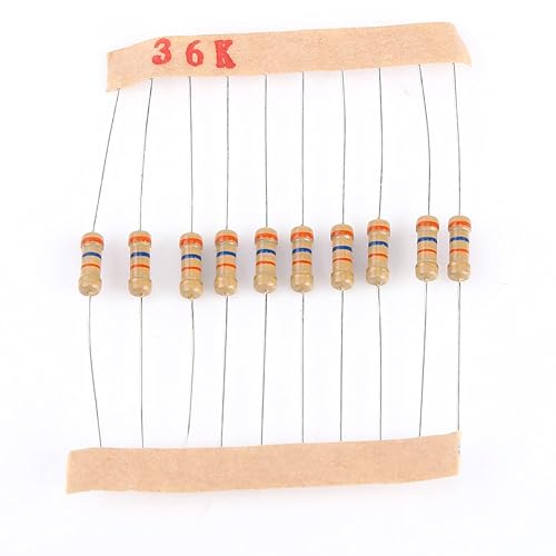 Miniatura 7 de Surtido de resistencias, 1000 piezas de componentes electrónicos surtidos, 12 W y 110 M ohmios, kit de resistencias de bricolaje de película de